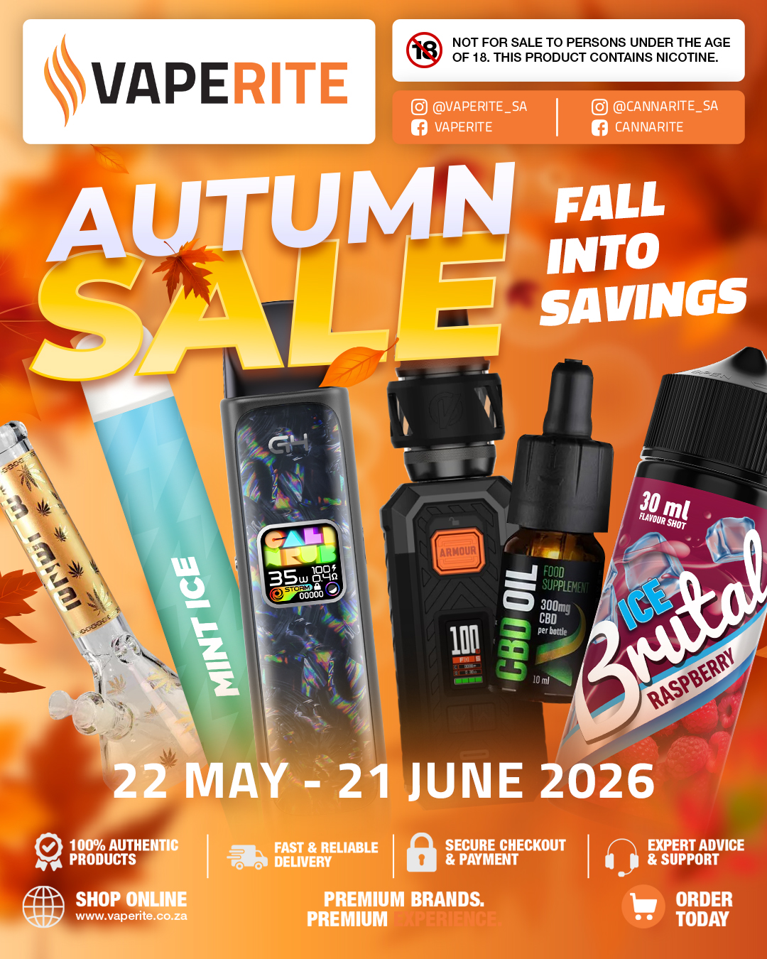 DD-15744 - Vaperite - Fall into Savings - Social Media